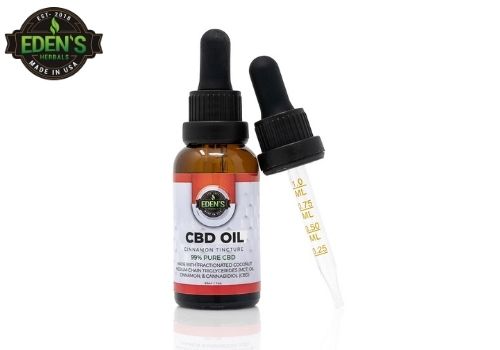 Eden's Herbals Cinnamon CBD oil