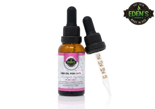 Eden's Herbals CBD oil for cats