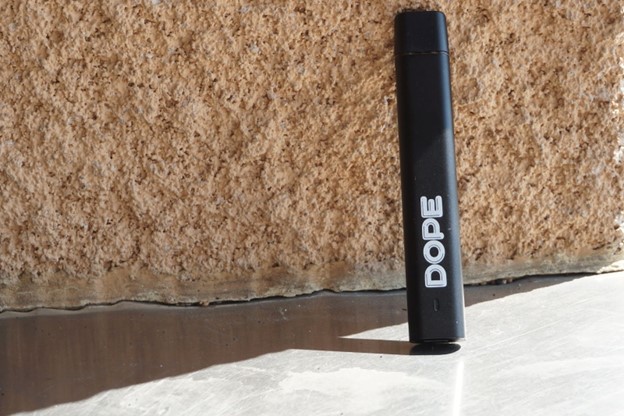 Vape device that says dope on it