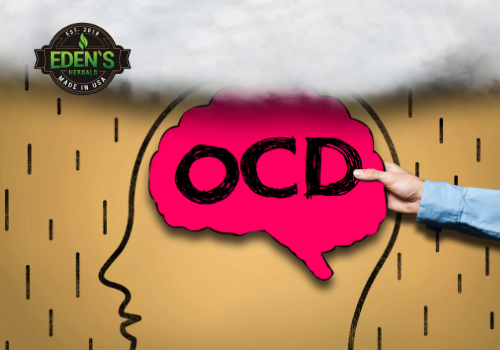 Picture of OCD brain needing CBD treatment