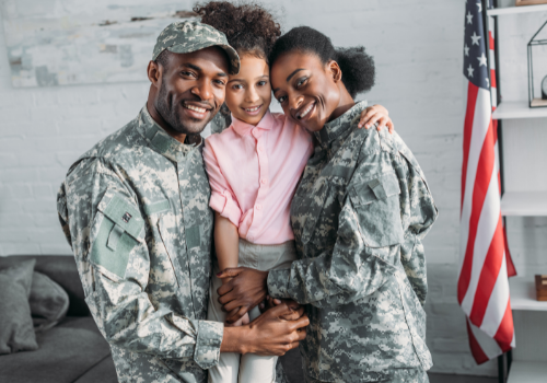 Military family healing with CBD