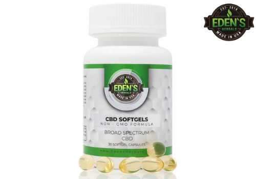 Eden's Herbals CBD soft gels