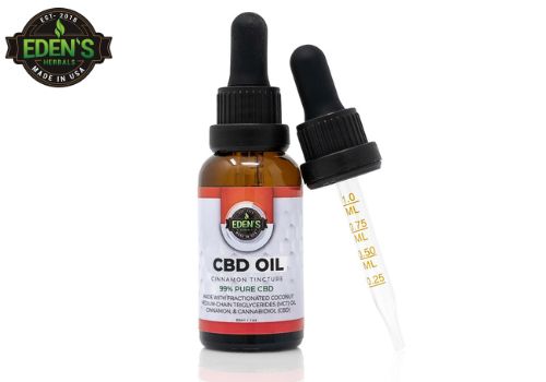 Eden's Herbals Cinnamon CBD Oil