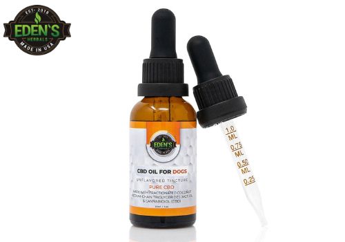 Eden's Herbals CBD oil for dogs