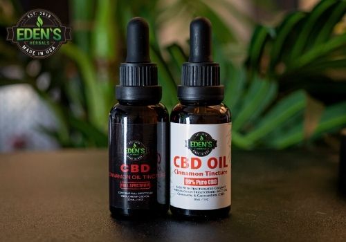 eden's herbals full spectrum and thc free cbd oil