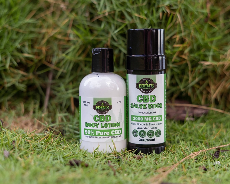 Topical cbd products from eden's herbals