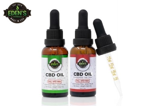 Eden's Herbals CBD oils