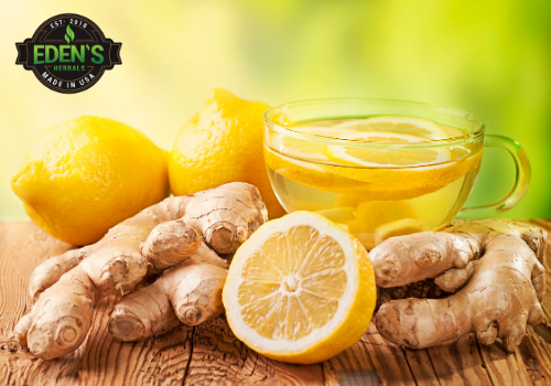 Ginger with lemon for immune boosting