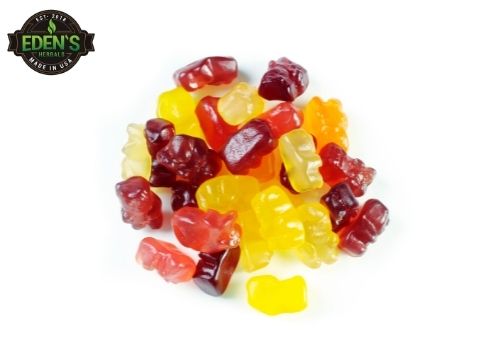 cluster of gummy bears