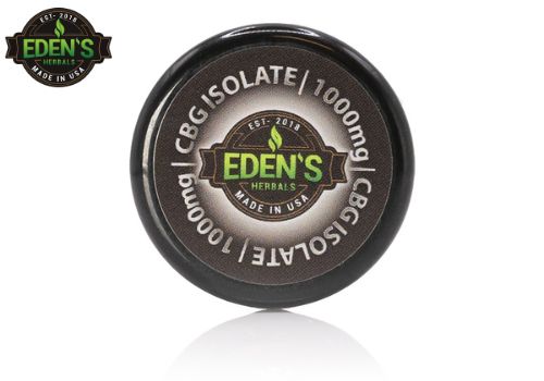 eden's herbals cbg isolate powder