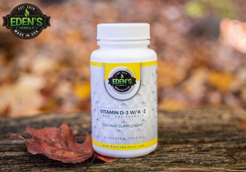 eden's herbals vitamin k-2 and d-3 in woods