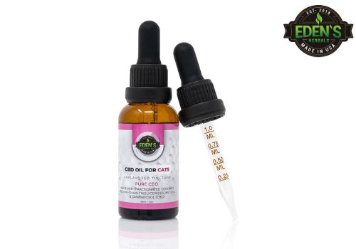 Eden's Herbals CBD oil for cats