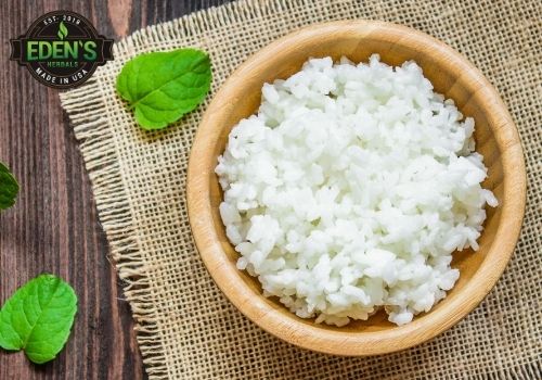 bowl of white rice