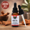 Picture of CBD OIL TINCTURE | CINNAMON | 3000 MG